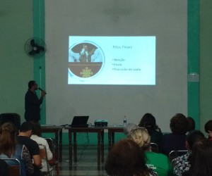 Candidatos ao diaconato permanente assessoraram Formação Litúrgica em Uruguaiana