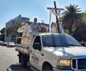 A cidade de Uruguaiana foi Consagra a Nossa Senhora Conquistadora no Dia do Trabalhador