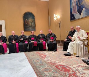 Comunhão e proximidade: bispos do Regional Sul 3 se reúnem com Papa Francisco